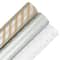 JAM Paper Premium Holiday Assorted Silver Gift Wrap, 3ct.
